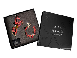 Разное Елочные игрушки (Лошадь+Подкова).Символы года Гранат