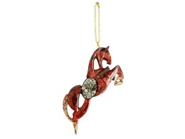 Разное Елочные игрушки (Лошадь+Подкова).Символы года Гранат