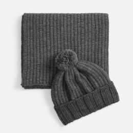 Sherst Шарф Frissonelle, серый меланж