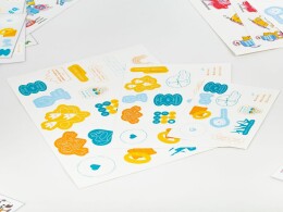 сделано в России Наклейки бумажные Sticker Pack на заказ, S