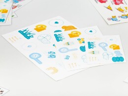 сделано в России Наклейки ПВХ Sticker Pack на заказ, S