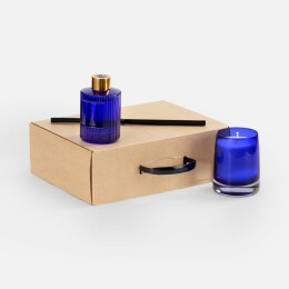 Very Marque Набор Fragnola, пряная древесина и кардамон, темно-синий