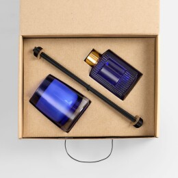 Very Marque Набор Fragnola, пряная древесина и кардамон, темно-синий