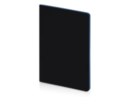 Bruno Visconti Бизнес-тетрадь А5 "Pragmatic Contrast", 40 листов в клетку, черный с голубым срезом