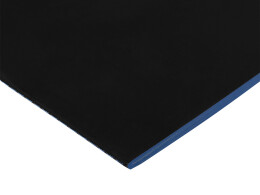 Bruno Visconti Бизнес-тетрадь А5 "Pragmatic Contrast", 40 листов в клетку, черный с голубым срезом