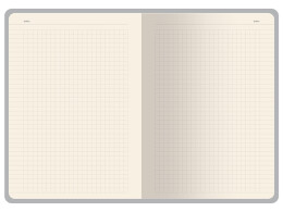 Bruno Visconti Бизнес-тетрадь А5 "Pragmatic Contrast", 40 листов в клетку, черный с голубым срезом