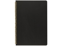 Bruno Visconti Бизнес тетрадь на гребне А4 "Pragmatic", 100 листов в клетку, черный