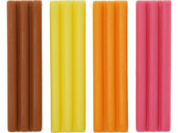 Разное Набор Съедобный пластилин 4 кусочков (без ножа)