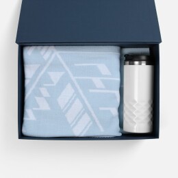 сделано в России Коробка Snowlace, синяя