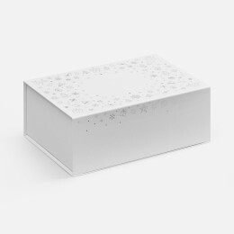 сделано в России Коробка Snowlace, белая