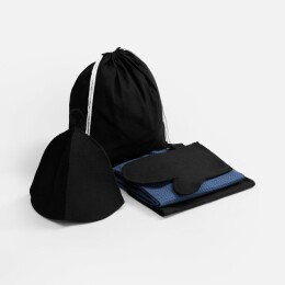 сделано в России Банный набор Heat Therapy ver.2, мужской, темно-синий