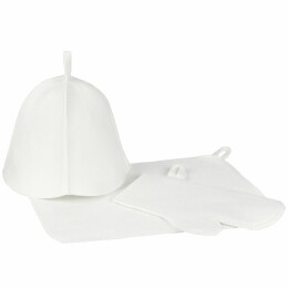 сделано в России Банный набор Heat Therapy ver.2, женский, светло-серый