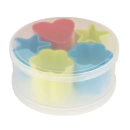 Happy gifts Набор формочек для печенья KENZZO (5 шт) в коробке, D=5см, пластик