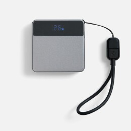 Uniscend Внешний аккумулятор с беспроводной зарядкой Aura Power 5000 мАч, серый