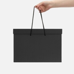 сделано в России Коробка Handgrip, горизонтальная, черная