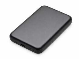 Evolt Магнитный внешний беспроводной аккумулятор «Polarix», QC/PD, 10000 мАч, черный