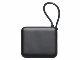 Evolt Внешний аккумулятор со встроенным кабелем «Liri», QC/PD, 10000 мАч, черный