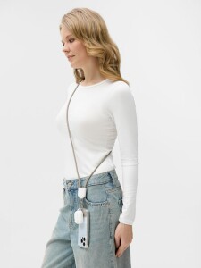 Indivo Кабель-ланьярд energyFlex Pro, серо-бежевый