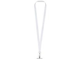 Разное Ланъярд 2 см под сублимацию с трендовым карабином и металлическим держателем для телефона, серебристый