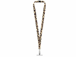 Разное Ланъярд 2 см под сублимацию с трендовым карабином, замком обрыва и металлическим держателем для телефона, серебристый