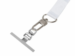 Разное Ланъярд 2,5 см под сублимацию с трендовым карабином и металлическим держателем для телефона