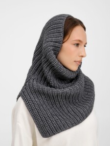 Sherst Снуд Softino, серый меланж