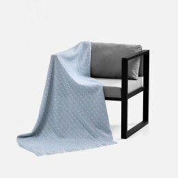 Molti Плед Laforet, голубой