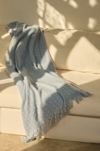 Molti Плед Laforet, голубой