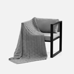 Molti Плед Fermata, серый