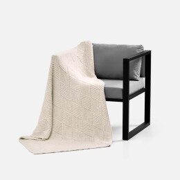 Very Marque Плед Aspetta, молочный