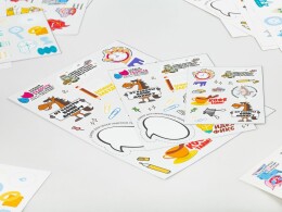 сделано в России Наклейки UV-DTF Stiker Pack на заказ, S