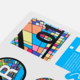 сделано в России Наклейки UV-DTF Sticker Pack на заказ, S