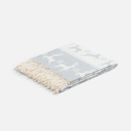 сделано в России Плед «Скандинавия», серый