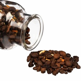 сделано в России Кофе в зернах Coffeedence, с апельсином