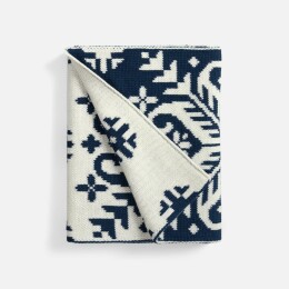 teplo Шарф Wintertude M, синий с белым