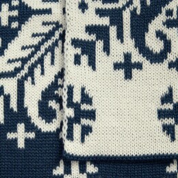 teplo Шарф Wintertude M, синий с белым