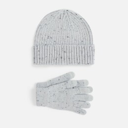 Molti Шапка Spotti, светло-серая