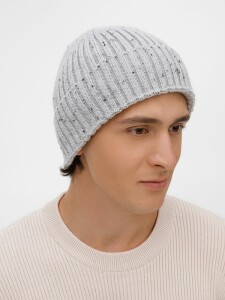 Molti Шапка Spotti, светло-серая