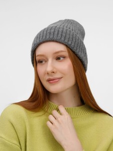 Molti Шапка Laconi, темно-серый меланж