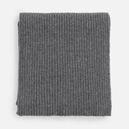 Molti Шарф Laconi, темно-серый меланж