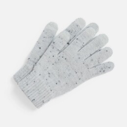 Molti Перчатки сенсорные Spotti Senso, светло-серые
