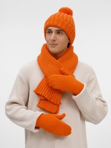 Molti Варежки HappyGo, оранжевые