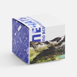 сделано в России Коробка с полноцветной печатью для колонки Easy