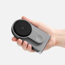 Indivo Складная станция беспроводной зарядки transForm, серый металлик