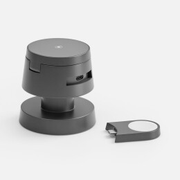 Uniscend Станция беспроводной зарядки с подсветкой Lume, серая