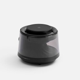 Uniscend Bluetooth-колонка с подсветкой и беспроводной зарядкой Quantium, черная