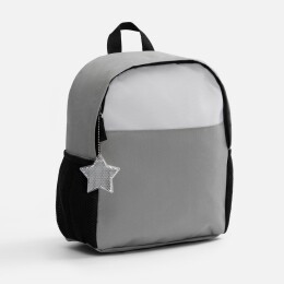 Разное Пешеходный светоотражатель с цепочкой «Звезда», белый