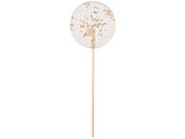 Eat&Bite Леденец "Круг" прозрачный из изомальта с серебристой посыпкой, 30 гр.