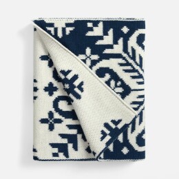 teplo Шарф Wintertude L, синий с белым