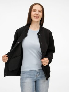 Molti Бомбер унисекс AtmosWear, черный